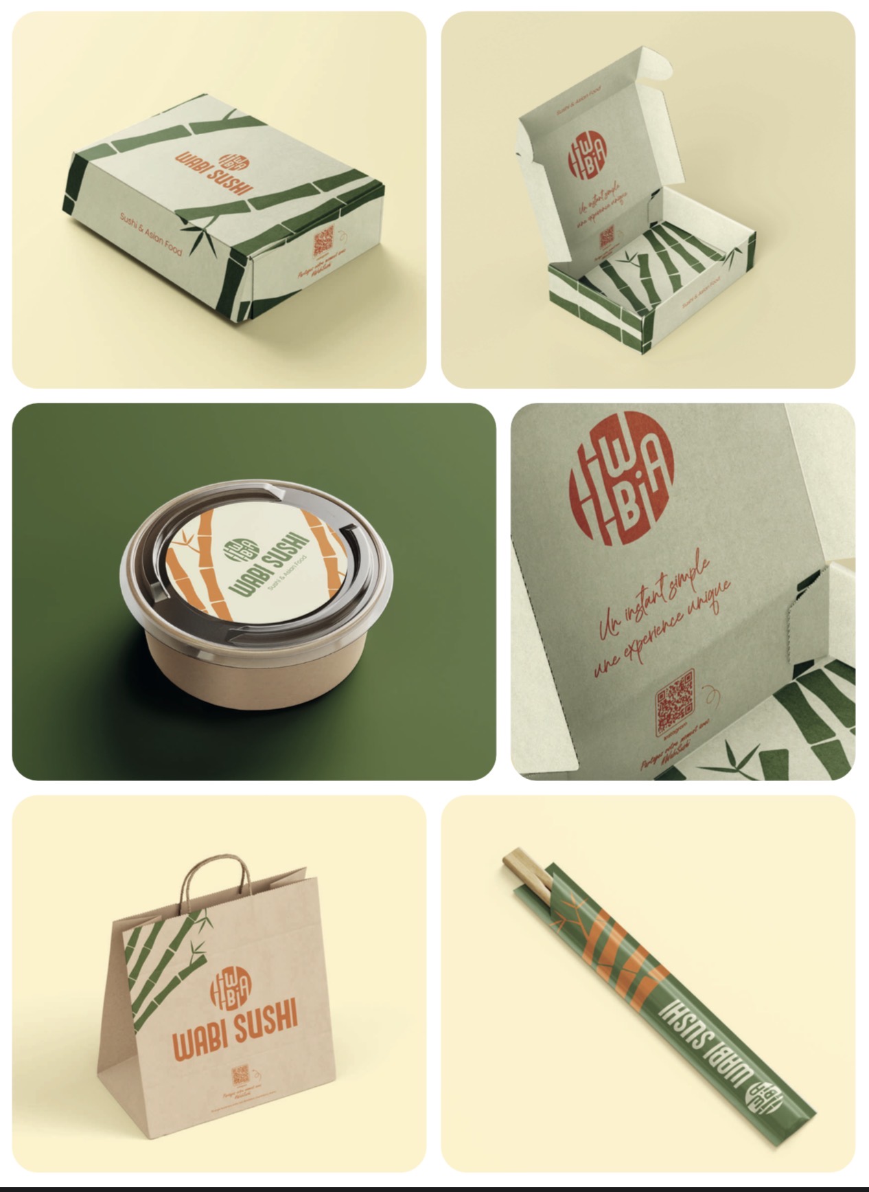 Wabi Sushi Packaging
